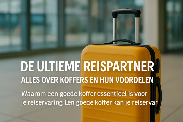 De ultieme reispartner: alles over koffers en hun voordelen