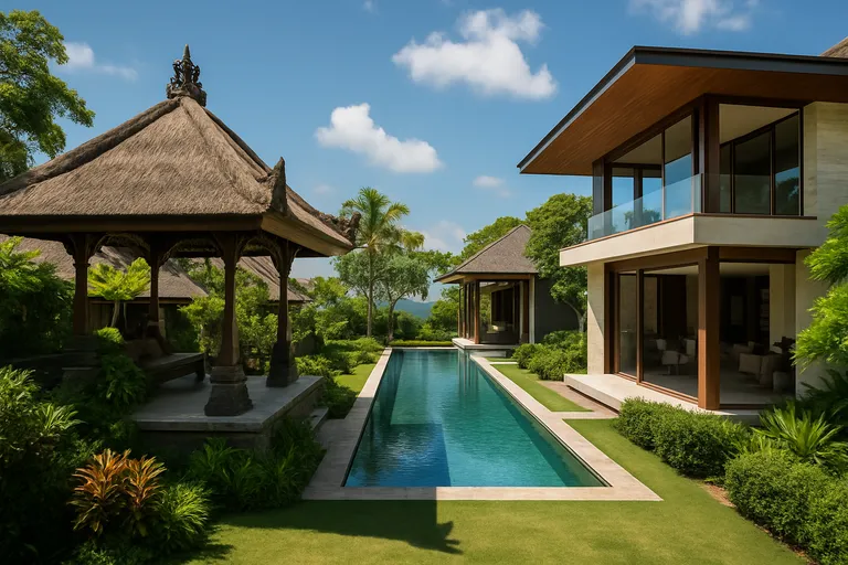 Architectonische stijlen in uluwatu
